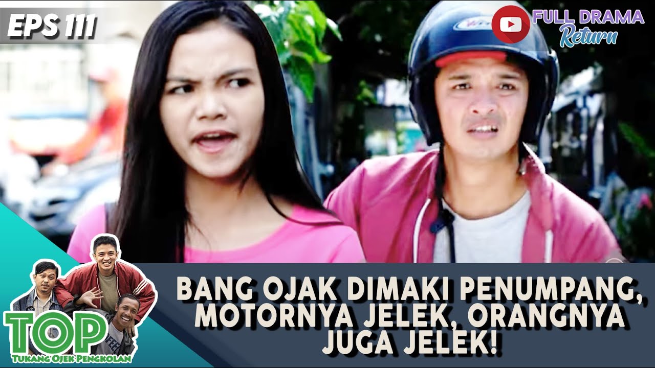 BANG OJAK DIMAKI PENUMPANG, MOTORNYA JELEK, ORANGNYA JUGA JELEK! - TUKANG OJEK PENGKOLAN