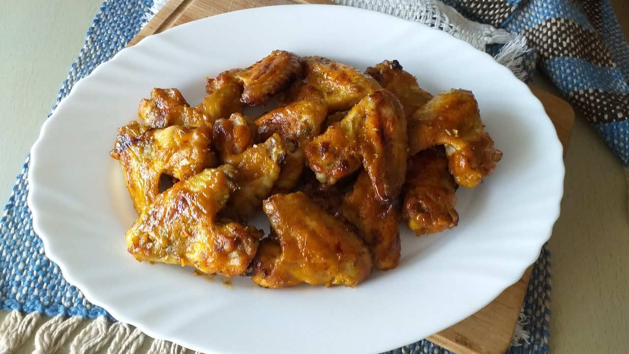 🌺 Pileća krilca sa senfom i medom - Chicken wings with mustard and honey 🌸