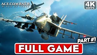 ACE COMBAT 8 Gameplay Walkthrough FULL GAME [4K 60FPS PS5 PRO] - No Commentary