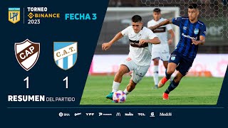 #TorneoBinance | Fecha 3 | resumen de Platense - Atlético Tucumán