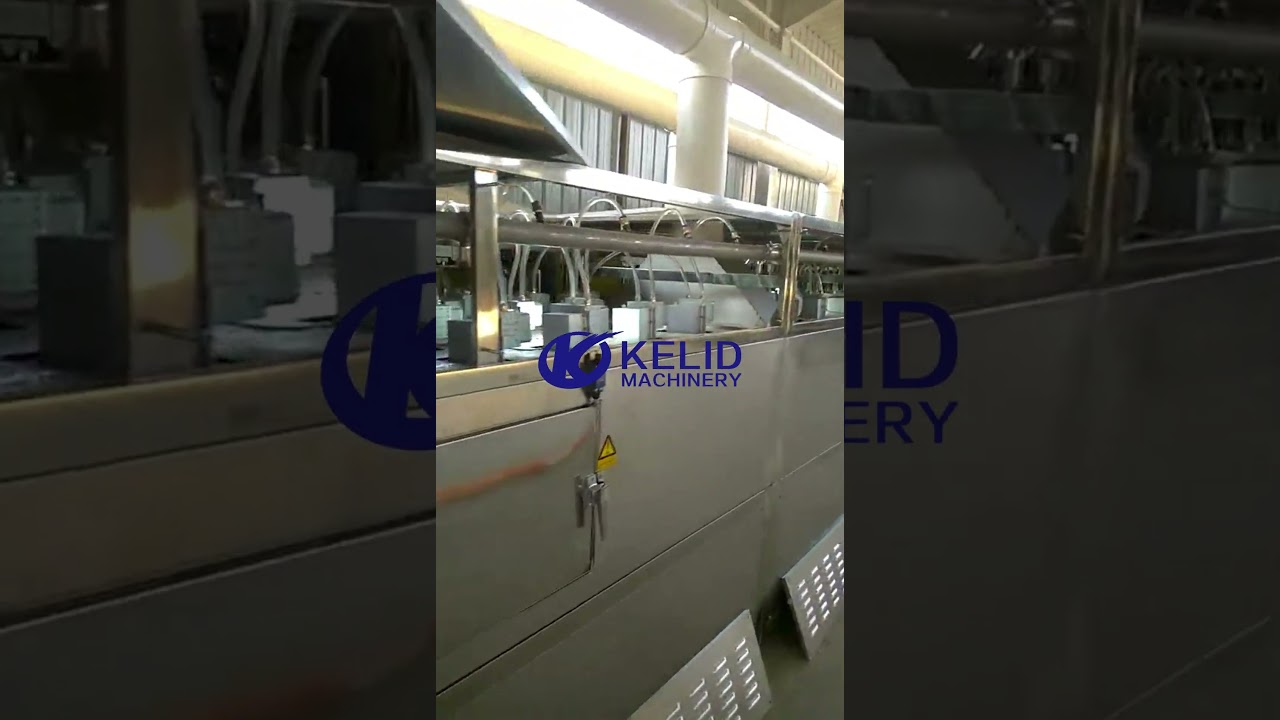 Industrial microwave machine for soy bean drying, sterilization