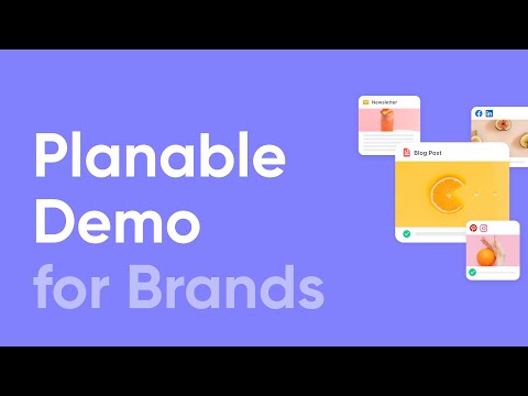 Planable demo | Social media management, simplified for brands