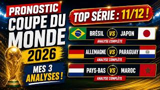 2026 World Cup Predictions | Brazil vs Japan, Germany vs Paraguay, Netherlands vs Morocco: My 3 a...