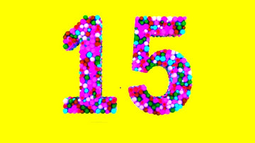 Learn Numbers 15 with 3D Colorful Balls Sparta Pitch Effects Sponsored By Gamavision Csupo effects