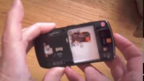 How to remove the sim card from the Blackberry Curve 8900