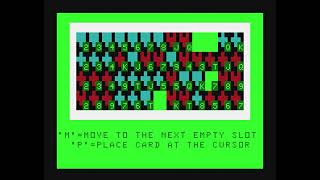 "Solitaire" by Ben Elizer and Kevin Mykytyn (1986) screenshot 5