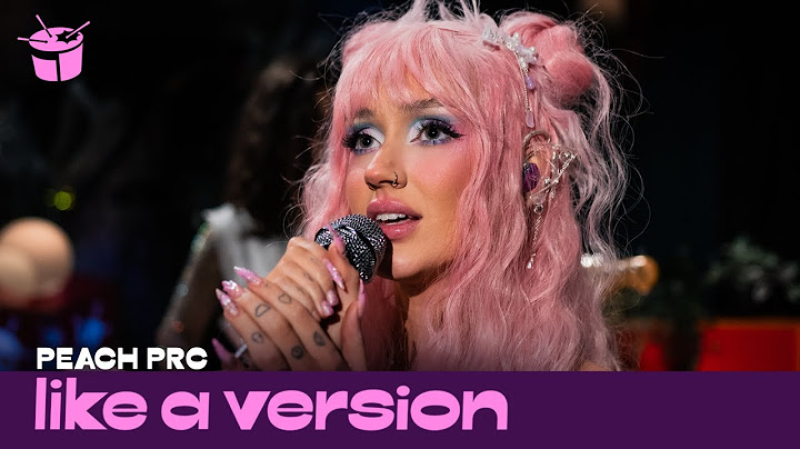 Peach PRC covers Cascada 'Everytime We Touch' for Like A Version