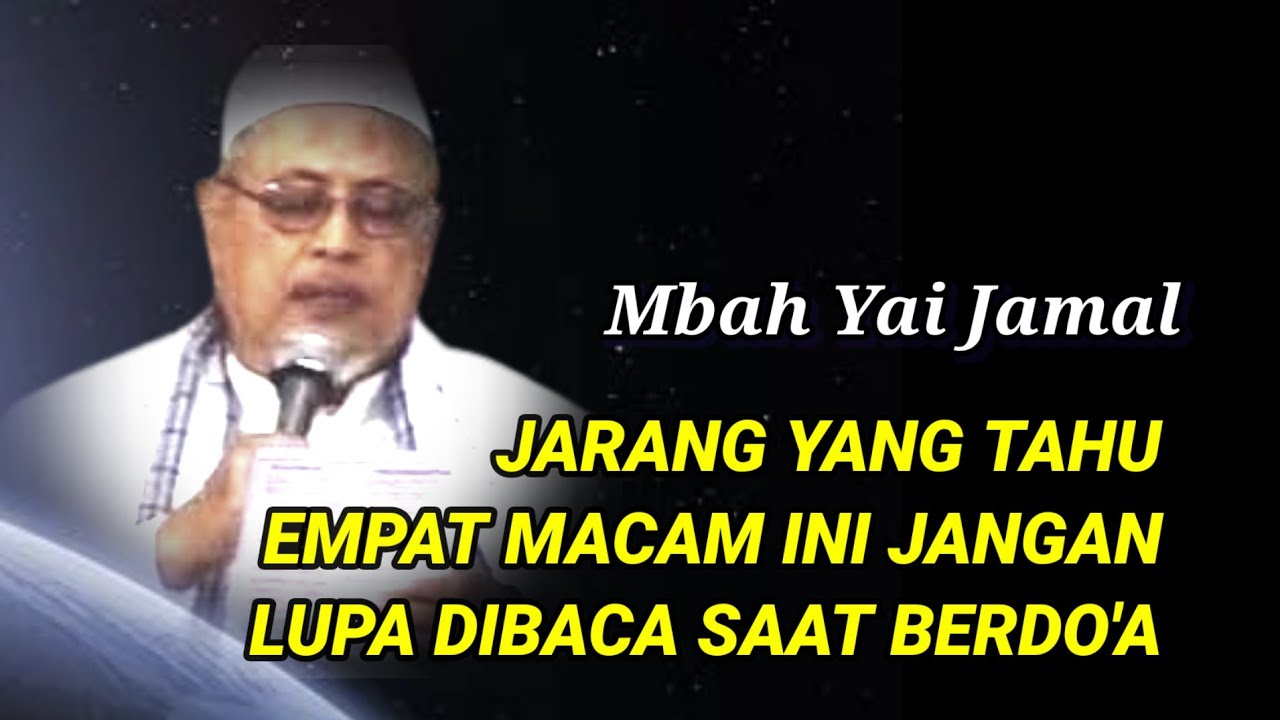 496 JARANG YANG TAHU, EMPAT MACAM INI JANGAN LUPA DIBACA SAAT BERDO'A