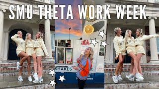 SMU Theta work week *vlog*