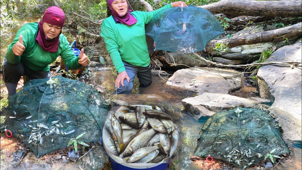 ป้าด!!พี่น้องหาใส่ตุ้มปลาหมายยอดอ่างหมานสุดในรอบปียกแต่ละหลังจนตุ้มโก่งแทบทุกหลังหมานจนล้นกระติก