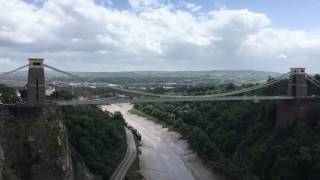 Bristol suspension bridge timelapse
