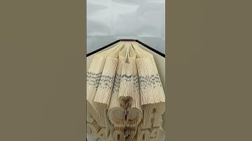 Combi cut & fold - https://nelisnook.etsy.com #diy #bookfolding #bookcraft #art #bookcraft