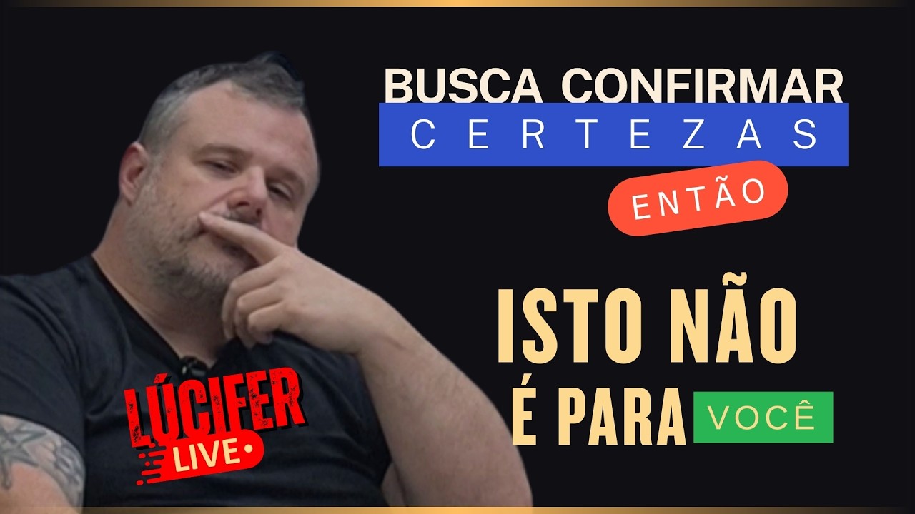 Quem DEFENDE OPINIÃO escolhe SOFRER | “OPINIÃO = GUERRA” (Mentor Lúcifer) | 1/2
