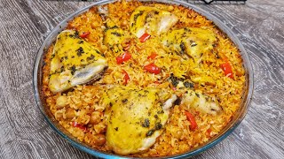 Mapishi ya Wali na Kuku wa kituruki | Turkish Rice and Chicken in an oven - Tavuk kapama / collab