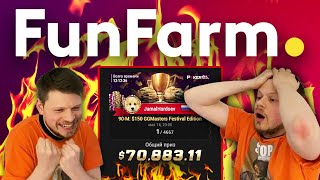 $70,000 🔥 ПОТНЫЙ ЗАНОС!!!!!! | FunFarm ФИНАЛКИ