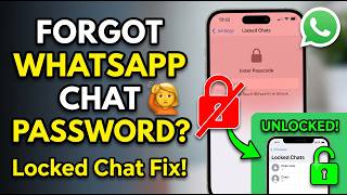 Can't Open Locked WhatsApp Chats Here Is the Fix