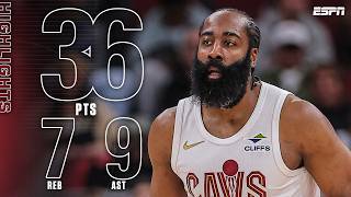 FEAR THE BEARD 😤 James Harden came up CLUTCH vs. Bulls, finishes with 36 PTS 🔥 | NBA on ESPN