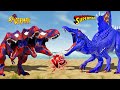 Spiderman T-Rex vs Hulk T-Rex vs Batman Ultimasaurus vs Superman Spinosaurus 🌍 JWE