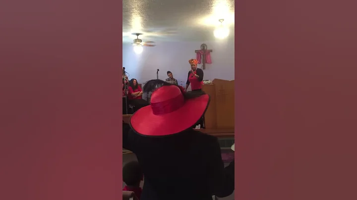 Evangelist Trudy Johnson Testifying and exhorting ...