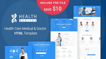 Health Care - Medical & Doctor HTML5 Template | Themeforest Website Templates and Themes