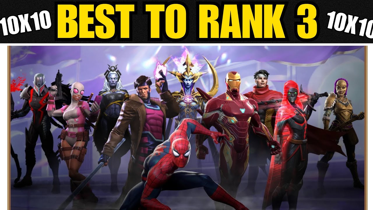 BEST OPTION TO RANK 3 | THE BEST SUPPLY DROP CHAMPION TO RANK 3 | MARVEL CONTEST OF CHAMPIONS