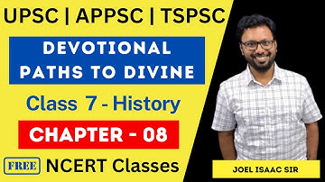 Devotional Paths to Divine - Ch 8 - Cls 7 #ncerthistory #ncerthistoryintelugu #history #upschistory
