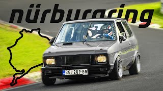 YUGO DIREKTNO SA NÜRBURGRINGA  Šta se vozi dok su vikend auta u garaži?