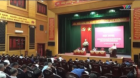 Đại biểu Hội đồng nhân dân tỉnh tiếp xúc cử tri huyện Như Thanh