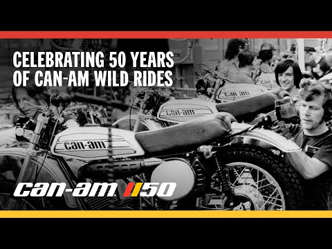 CAN-AM MARKS 50 YEARS OF INNOVATION, REBELLION, AND LEGENDARY PERFORMANCE