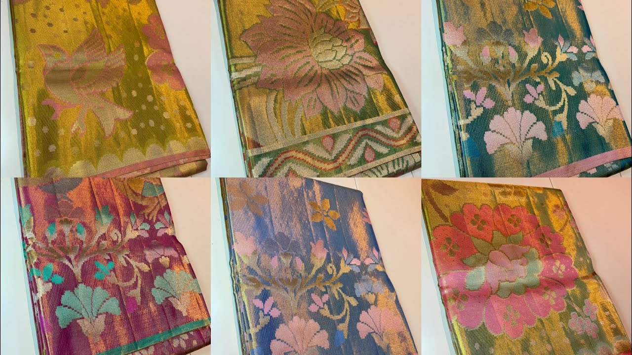 Pure Silk 4D Graphic Fusion Weaving Floral Designer Kanchipattu Fancy Pallu Handloom🌼🌼🌼