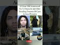 19-year-old gets 7.5 years for car theft spree 🚔#trendingnow #shorts #trends #crime #cartheft
