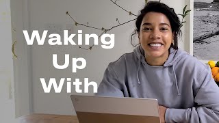 Hannah Bronfman Shares Her Secret to Staying Fit While Social Distancing | Waking Up With | ELLE