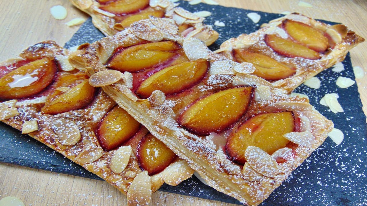 Rezept: Zwetschgen Teilchen /Zwetschgen auf Blätterteig