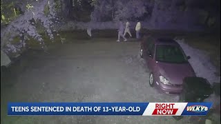 2 teens sentenced after pleading guilty to charges in death of 13-year-old in Chickasaw