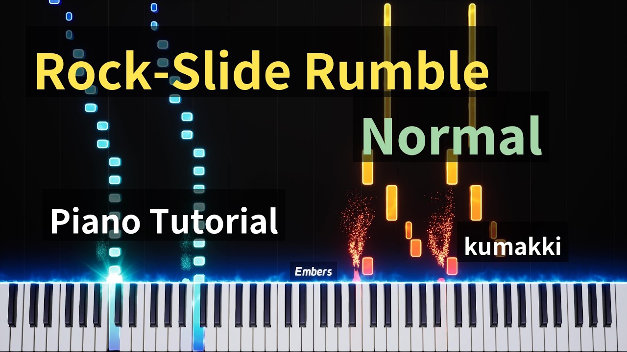 Rock-Slide Rumble - Crash Twinsanity | Piano Tutorial (Normal) - YouTube