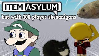 Item Asylum but with 100 players 4 - ROBLOX 