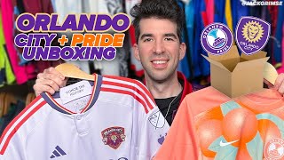 Double Orlando Unboxing 💜🧡🎁 | Orlando City Legacy Kit & Orlando Pride Citrus Kit