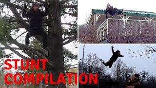 Nutshots, Bush Jumps, and More (Stunt Compilation 1)