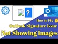 "Fix Signature Issue: Image Not Showing in Signature | Easy Solution | Tutorial | RahulTechPlus