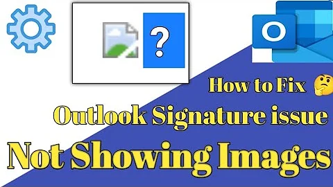 "Fix Signature Issue: Image Not Showing in Signature | Easy Solution | Tutorial | RahulTechPlus 