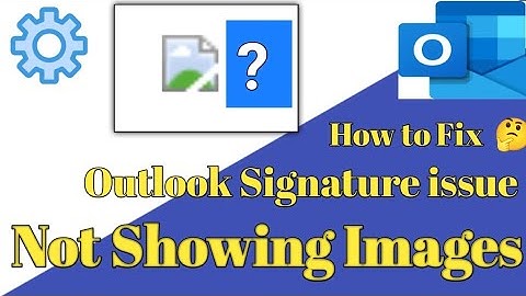 "Fix Signature Issue: Image Not Showing in Signature | Easy Solution | Tutorial | RahulTechPlus 