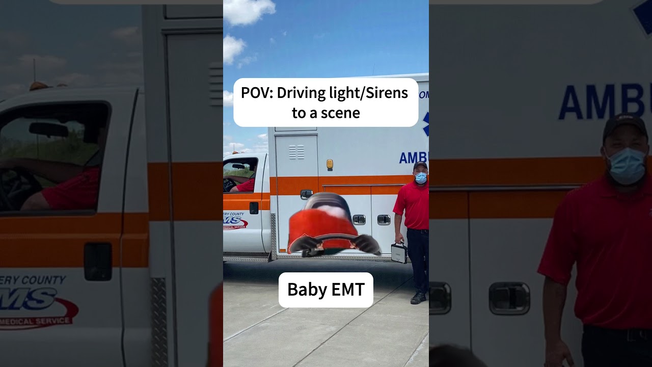 Driving light/Sirens to a scene 
