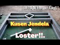 Membuat Kusen + Loster dari Baja Ringan, Kusen Pintu, Kusen Jendela || how to make window sills