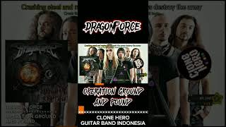 Dragonforce - Operation Ground And Pound | Clone Hero 6 Fret Lead Guitar