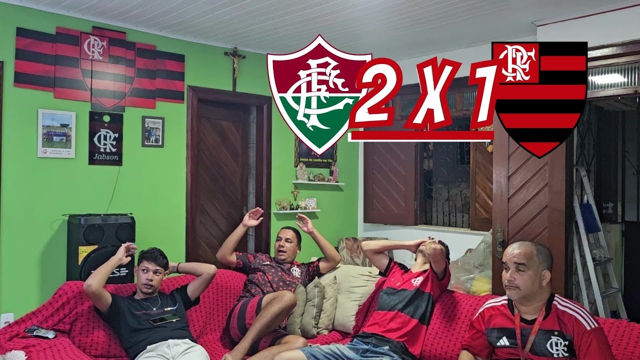 REACT FLUMINENSE 2 X 1 FLAMENGO || CAMPEONATO BRASILEIRO !!!!