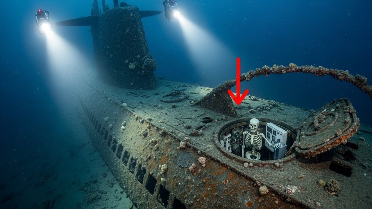 SHOCK: Discovery of a Sunken WWII Submarine — What Was Still Inside
