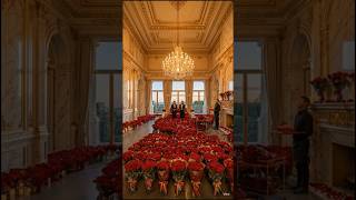 “This Floor is Made of 500 Roses #500RosesFloor#GlowingRoseFloor#epoxyfloor #resinfloor#shorts