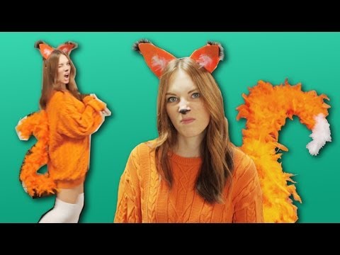 Video: How To Make A Fox Costume