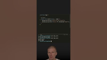 String.formatted vs. System.out.printf #java #shorts #coding #airhacks