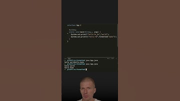 String.formatted vs. System.out.printf #java #shorts #coding #airhacks